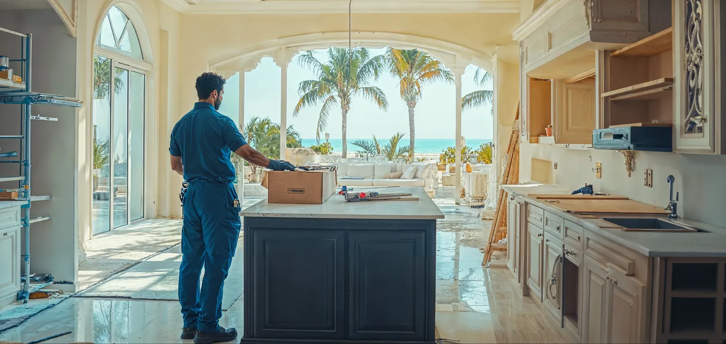 Trusted home improvement expert at work – Check Trusty platform